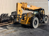2019 JCB 510-56 74 HP w/Open ROPS, Beacon, Aux Hydraulics, Worklights, Solid Tires w/60" Carriage/Forks