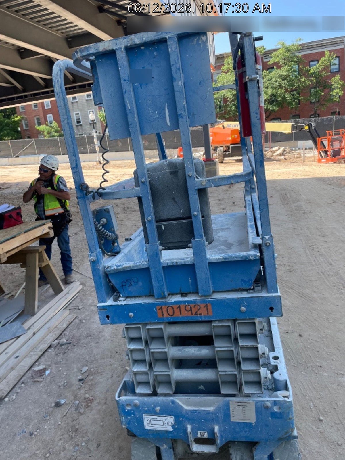 2020 Genie GS-1930 Fixed rails with chain entry gate - Pre A92.20