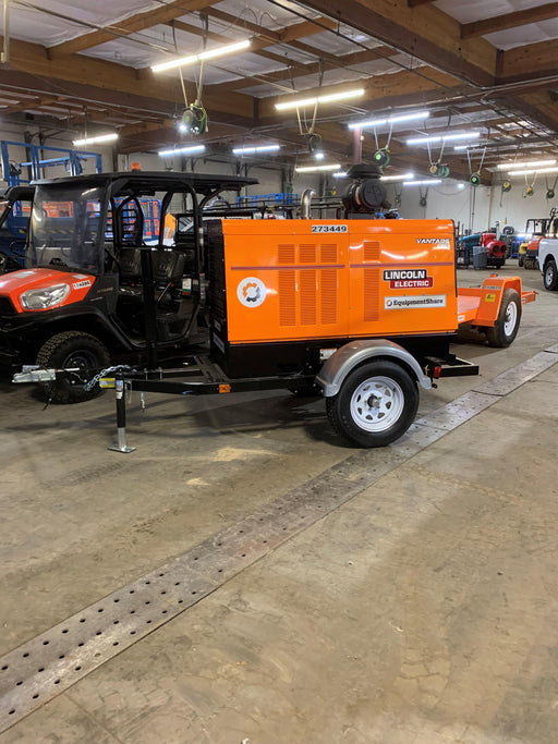 2022 Lincoln Electric LE400 Kubota V1505, Trlr, Cable Rack, Light Kit, ES Decals, T3