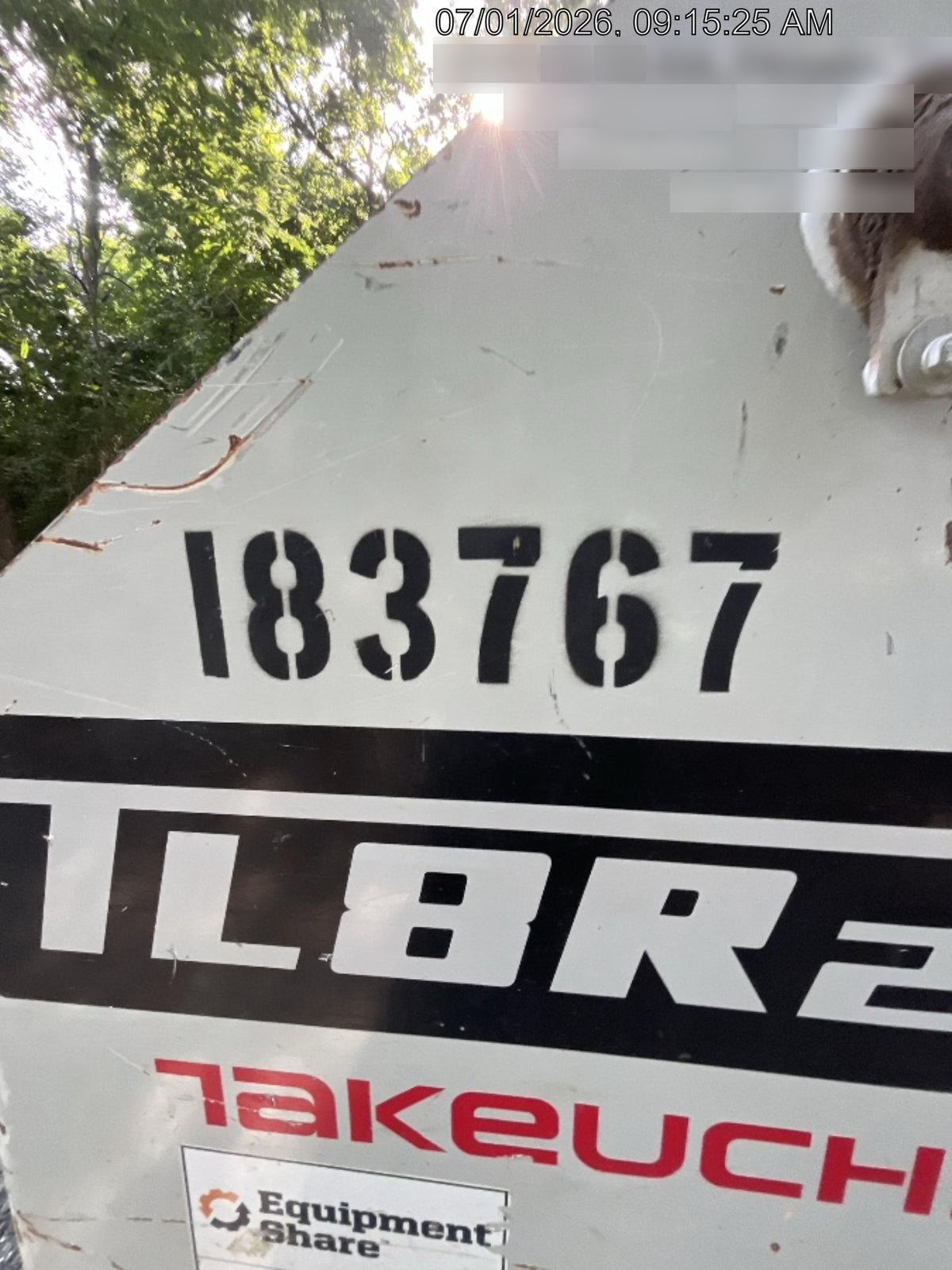 2021 TAKEUCHI TL8R2-CR