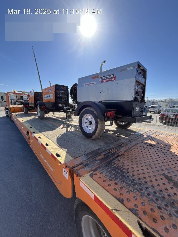 2024 Lincoln Electric LE400 Kubota V1505, Trlr, Cable Rack, Light Kit, ES Decals, T3