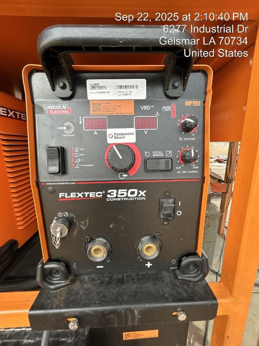 2025 LINCOLN ELECTRIC FLEXTEC 350X