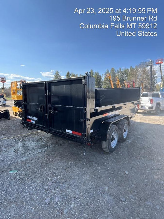 2025 TEXAS PRIDE TRAILERS DT714416KBP
