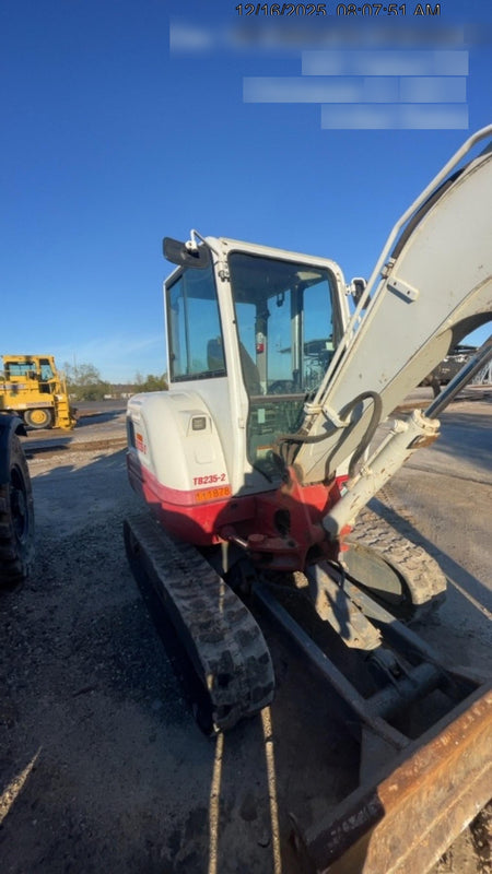 2020 Takeuchi TB-235-2CR Cab/Heat/Air, Rubber Tracks, Manual TAG QC
