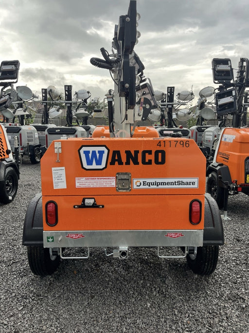 2024 Wanco WLTT-4MM4K Diesel, Deep Sea Controller, Shore Power Plug, Auto Start, (4) 350W LED Floodlights, 4kW Generator, 60 Gal Fuel Tank, 2" Ball, T3
