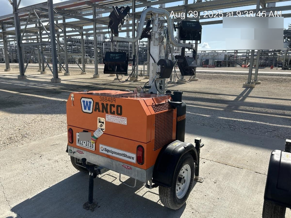 2024 Wanco WLTT-4MM4K Diesel, Deep Sea Controller, Shore Power Plug, Auto Start, (4) 350W LED Floodlights, 4kW Generator, 60 Gal Fuel Tank, 2" Ball, T3