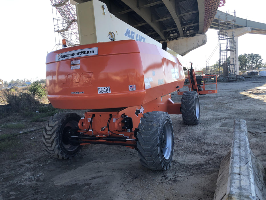 2020 JLG 860SJ Deutz Diesel Engine, FF Tires, Rotating Beacon, Panel Cradle Package