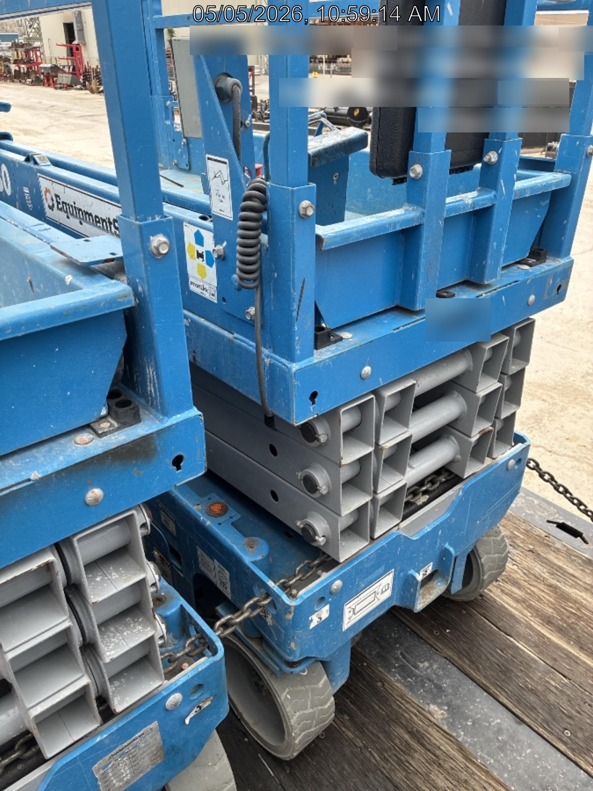 2020 Genie GS-1930 Fixed rails with chain entry gate - Pre A92.20