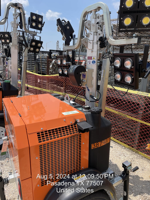 2024 Wanco WLTT-4MM4K Diesel, Deep Sea Controller, Shore Power Plug, Auto Start, (4) 350W LED Floodlights, 4kW Generator, 60 Gal Fuel Tank, 2" Ball, T3