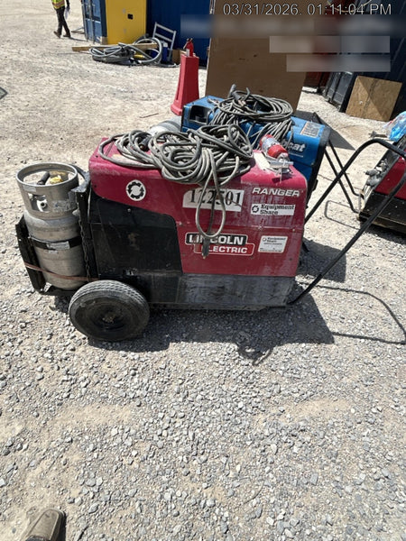 2021 Lincoln Electric Ranger 305 LPG K3430-1, Ranger 305 LPG, Undercarriage, Tank Holder & Strap, 10kw AC Gen, 25hp Kohler LPG Eng