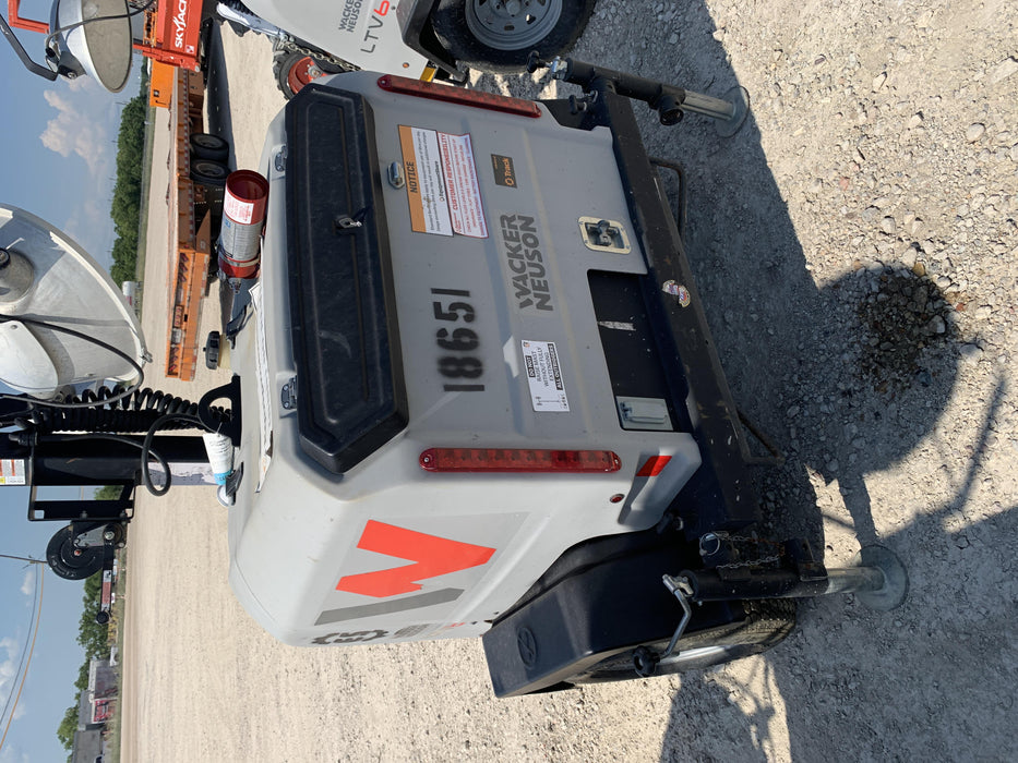 2018 Wacker Neuson LTV6L-MH Wacker Neuson LTV6L Mobile Light Tower w/Fuel Level Sensor Installed