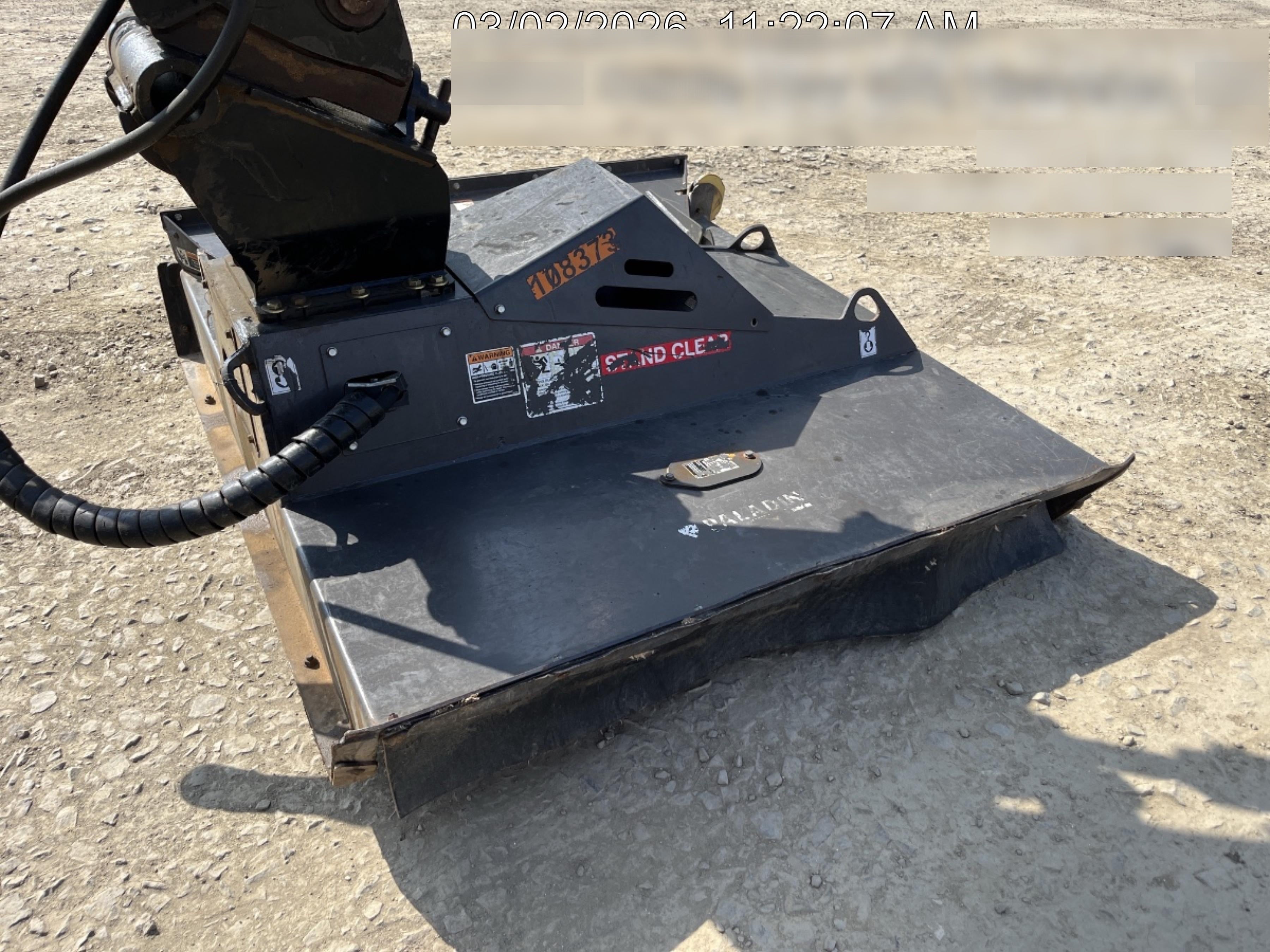 2020 PALADIN 60" Brush Cutter - Mini Excavator