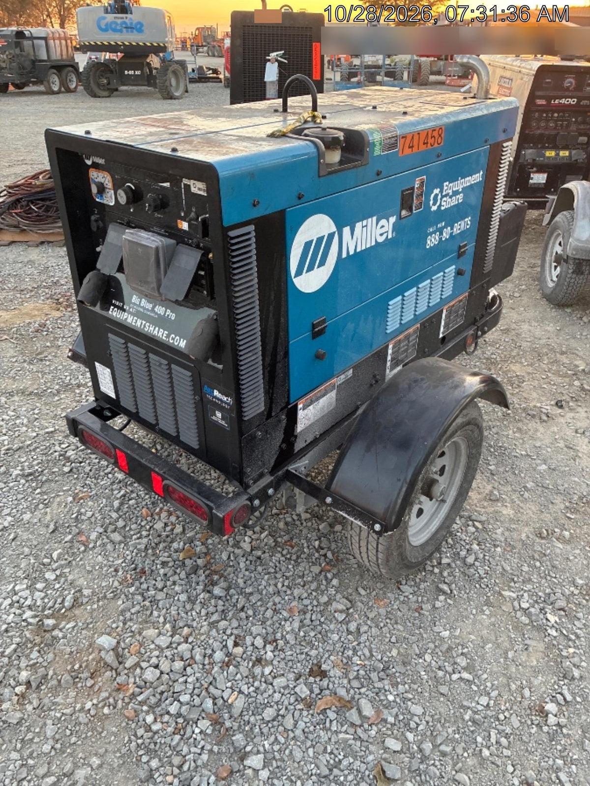 2026 MILLER ELECTRIC BIG BLUE 400