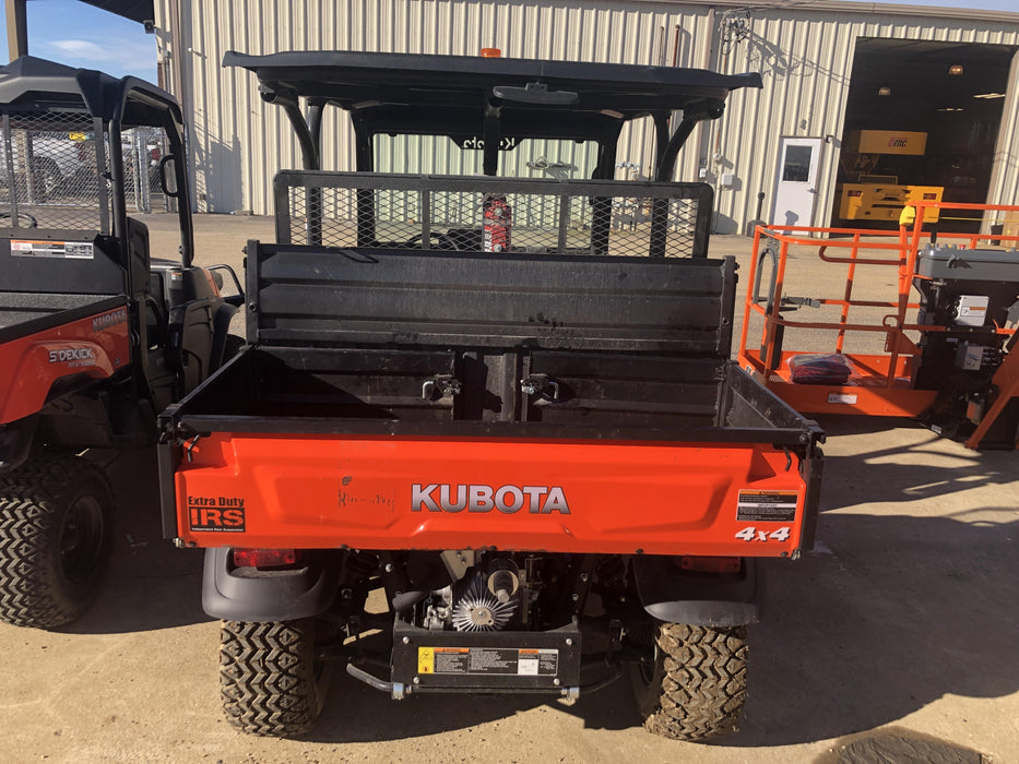 2019 Kubota RTV-X1140W-H 4wd Utility Cart, LED Strobe, Windshield Tempered Glass, Plastic Canopy, Wire Harness Kit, Backup Alarm