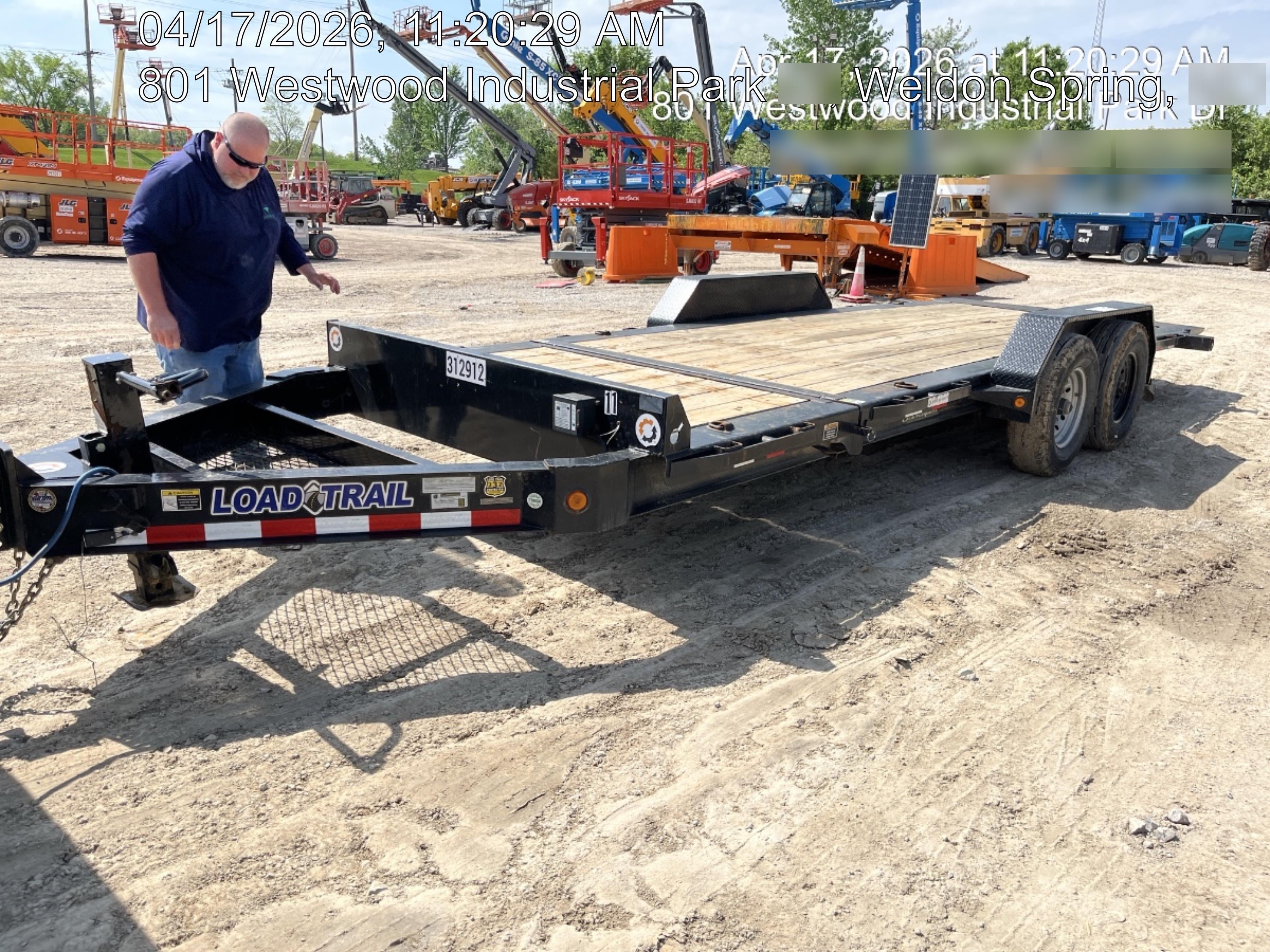 2023 LOADTRAIL Tilt-Deck Rental Trailer