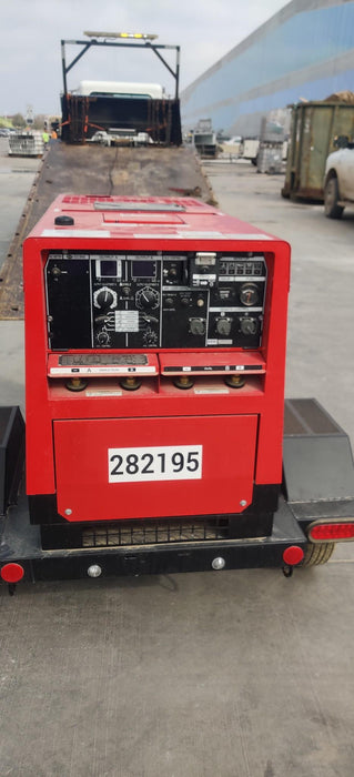 2022 Shindaiwa DGW400MDL Kubota D902 Engine, 23 HP, Dual Op Welder, Wire, Arc, Droop Stick, Tig, and CC Stick Functionality, Simulphase, 3 Phase and 1 Phase Gen Output, Single Axle NB Trlr, Slr Trckl Chrg 12V 12W, Fire Ext