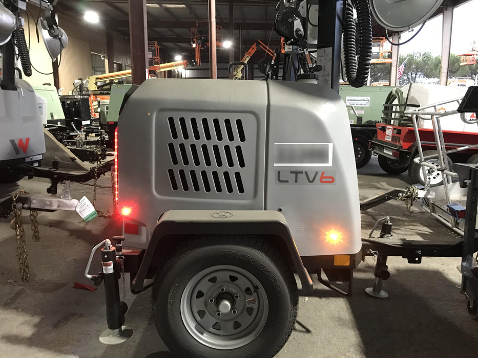 2019 Wacker Neuson LTV6L-MH Wacker Neuson LTV6L Mobile Light Tower w/Fuel Level Sensor Installed