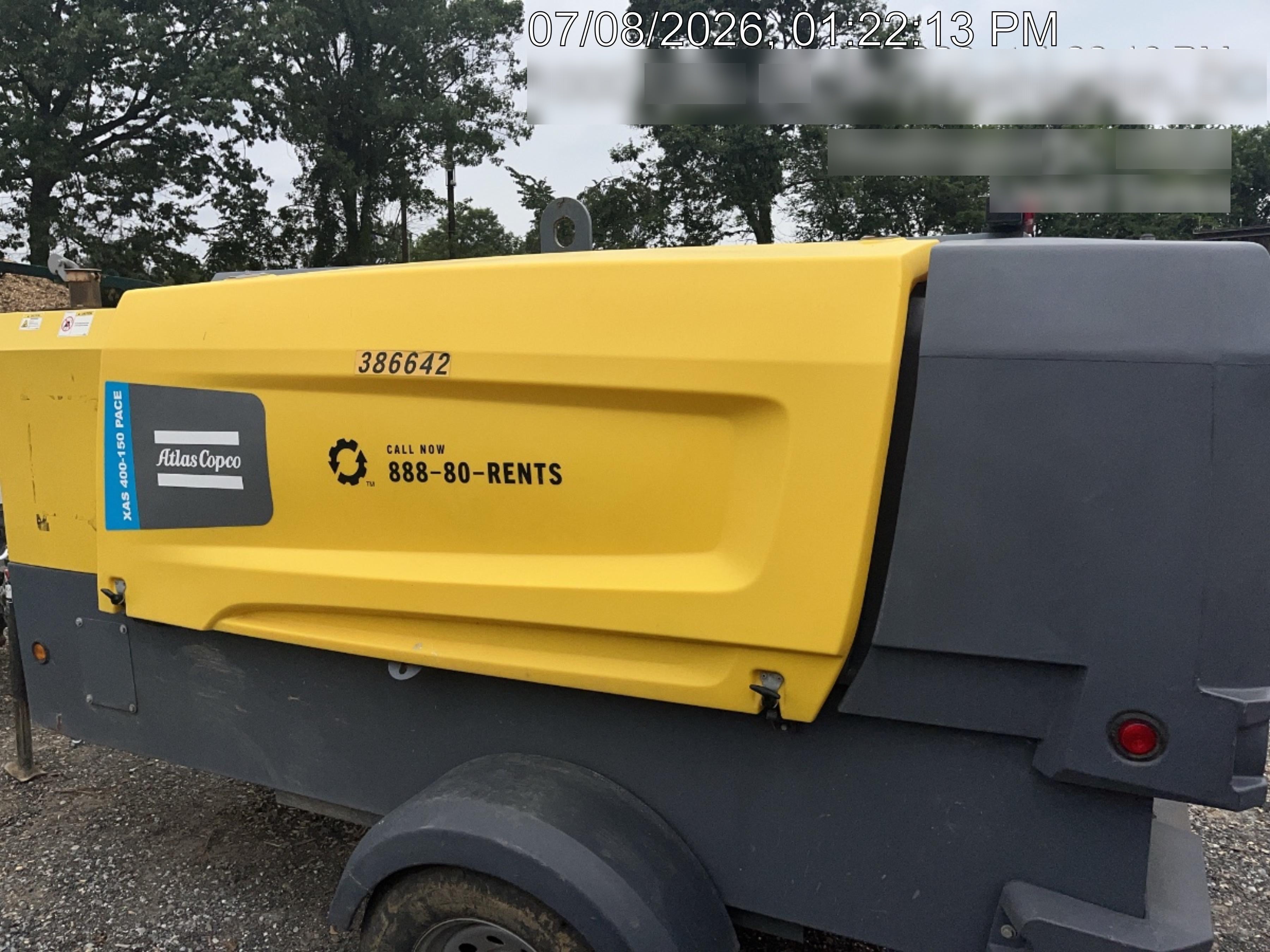 2023 ATLAS COPCO XAS 400-150 PACE