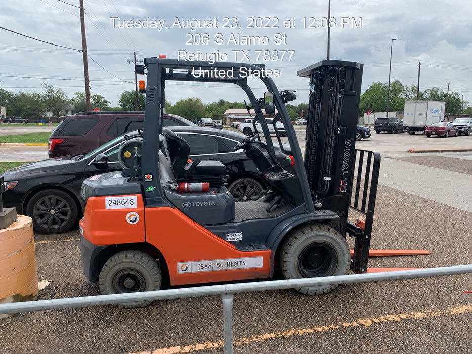 2022 TOYOTA 50-8FGU25