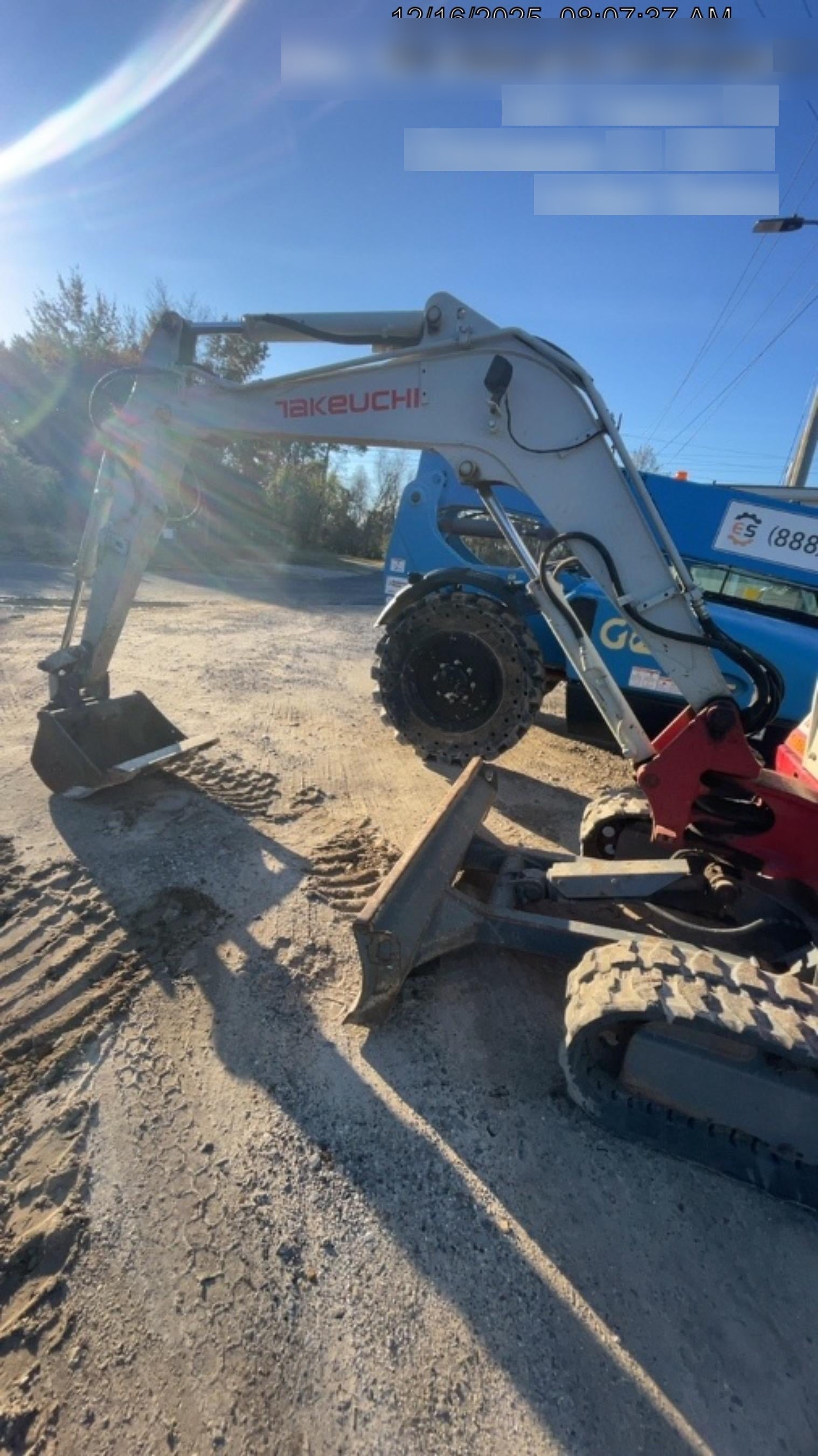 2020 Takeuchi TB-235-2CR Cab/Heat/Air, Rubber Tracks, Manual TAG QC
