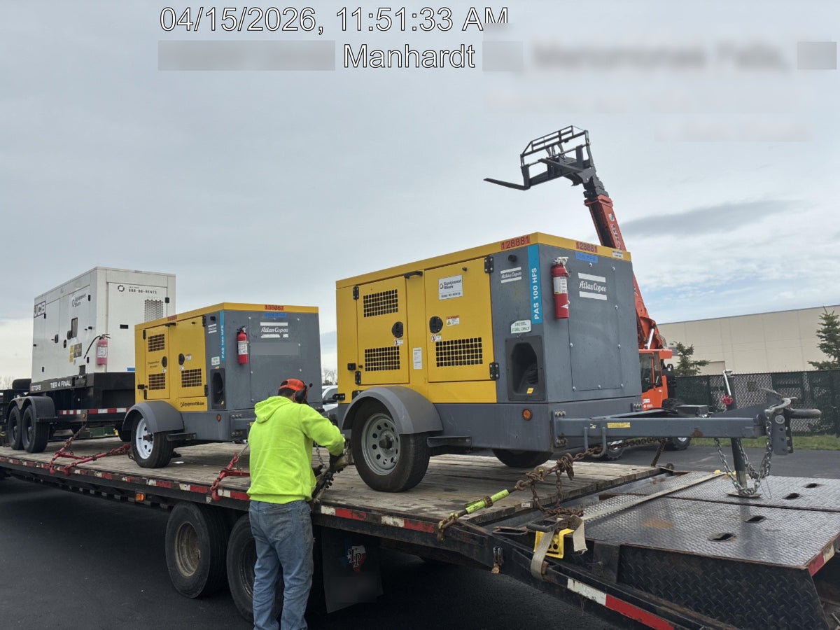 2020 ATLAS COPCO PAS 100 HF CS Enclosed