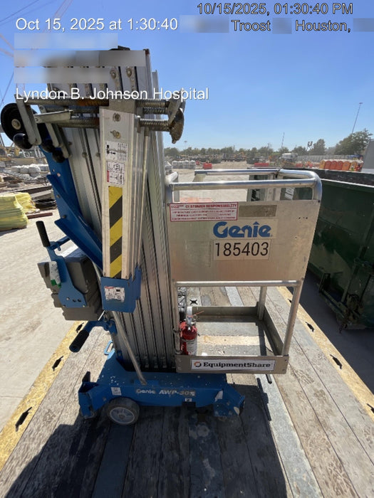 2021 GENIE AWP-30S DC