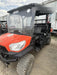 2022 Kubota RTV-X1140W-H Plastic Canopy, Windshield Acrylic Clear, LED Strobe Light, Wire Harness Kit, Back up Alarm
