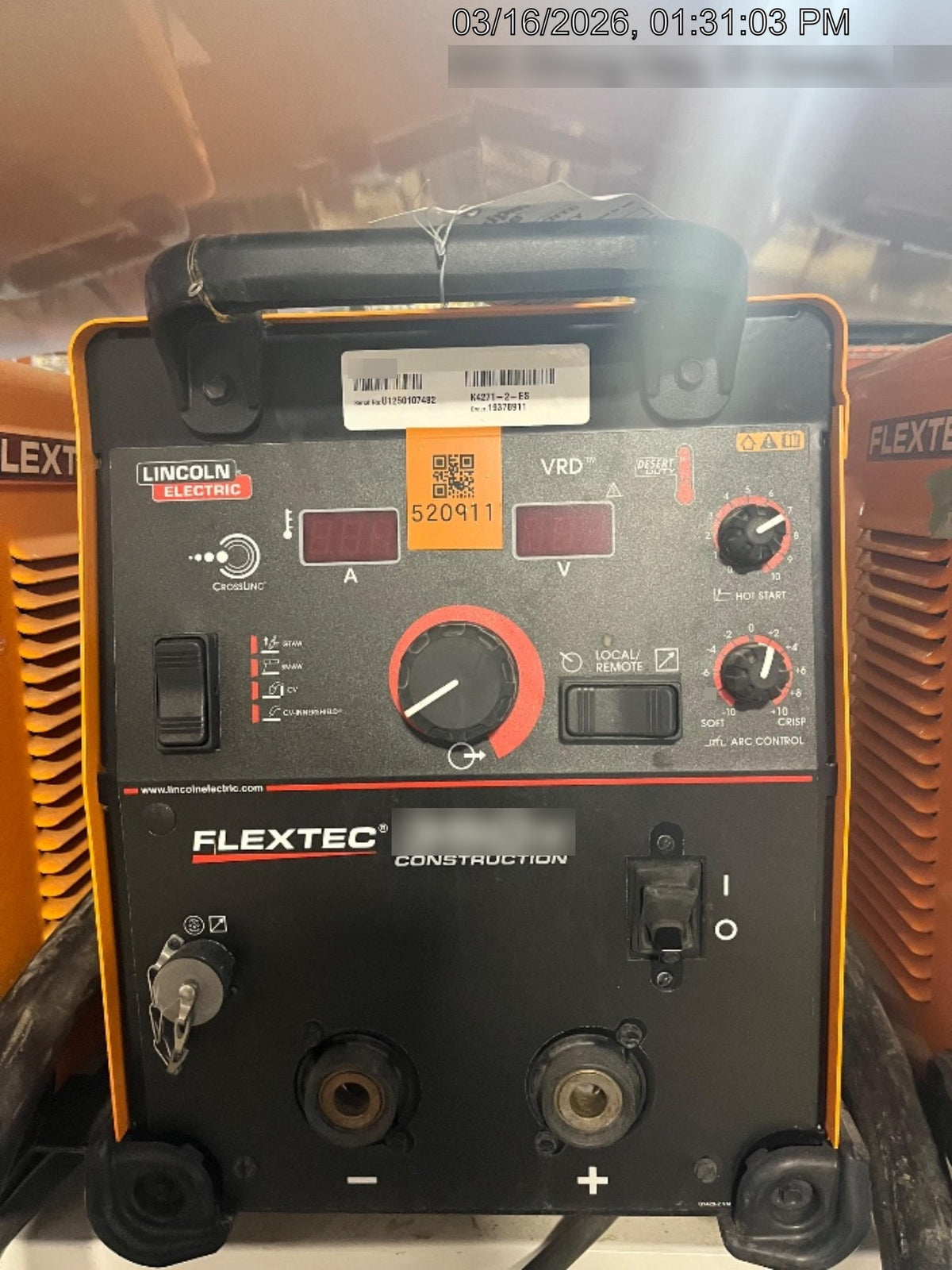 2025 LINCOLN ELECTRIC FLEXTEC 350X