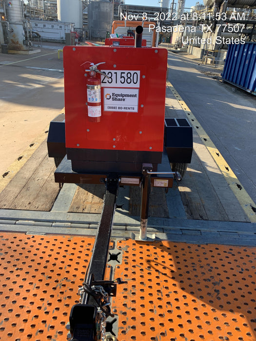 2022 Shindaiwa DGW400MDL Kubota D902 Engine, 23 HP, Dual Op Welder, Wire, Arc, Droop Stick, Tig, and CC Stick Functionality, Simulphase, 3 Phase and 1 Phase Gen Output, Single Axle NB Trlr, Slr Trckl Chrg 12V 12W, Fire Ext