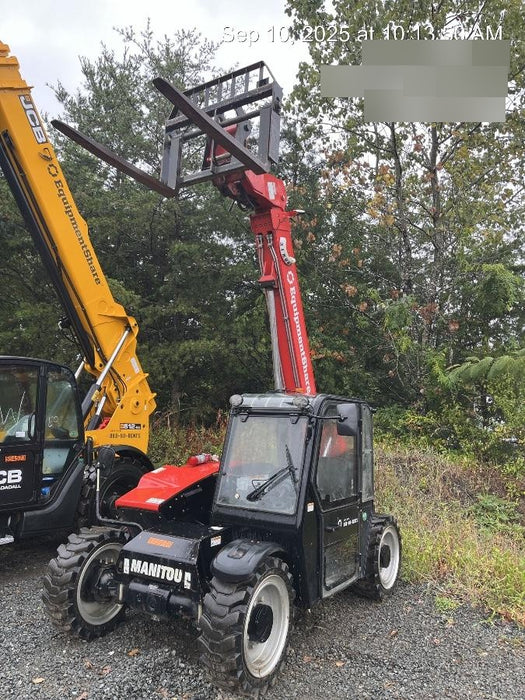 2020 Manitou MTA5519 Cab/Heat/Air, Solid Tires, Work Lights, Beacon, Aux Hydraulics, Back up Alarm, Mirrors, ES Keypad