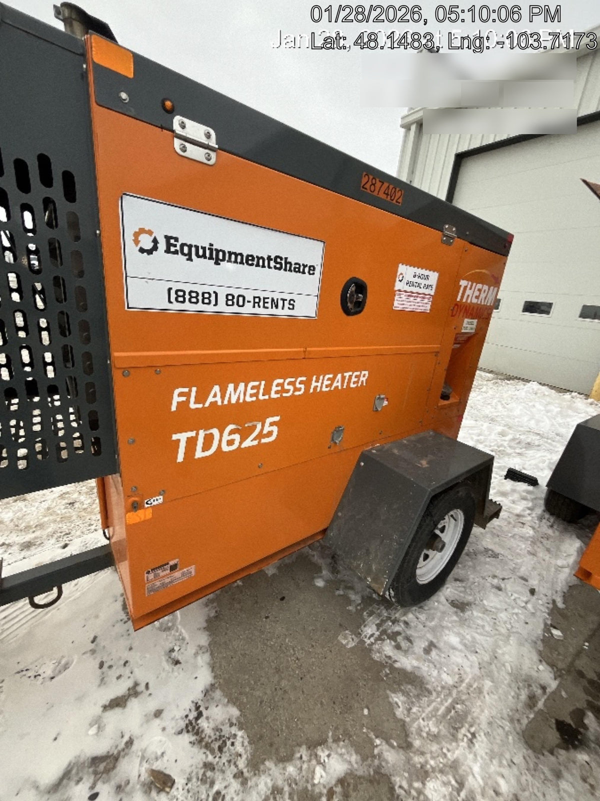 2023 THERM DYNAMICS TD625