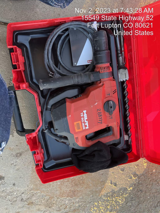 2023 HILTI TE 50-AVR