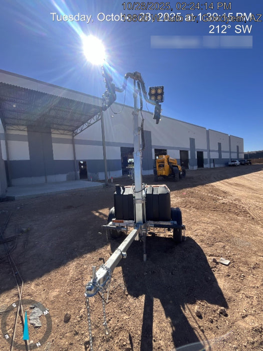 2024 Wanco WLTT-4MM4K Diesel, Deep Sea Controller, Shore Power Plug, Auto Start, (4) 350W LED Floodlights, 4kW Generator, 60 Gal Fuel Tank, 2" Ball, T3