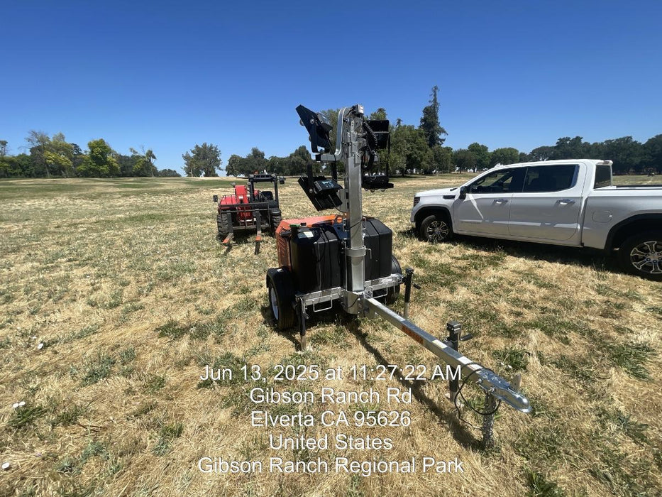 2024 Wanco WLTT-4MM4K Diesel, Deep Sea Controller, Shore Power Plug, Auto Start, (4) 350W LED Floodlights, 4kW Generator, 60 Gal Fuel Tank, 2" Ball, T3