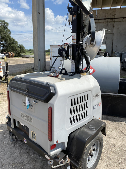 2018 Wacker Neuson LTV6L-MH Wacker Neuson LTV6L Mobile Light Tower w/Fuel Level Sensor Installed