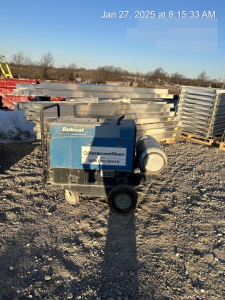 2019 Miller Electric BOBCAT 250 LP/Propane, Running Gear, Tank Bracket, Hose