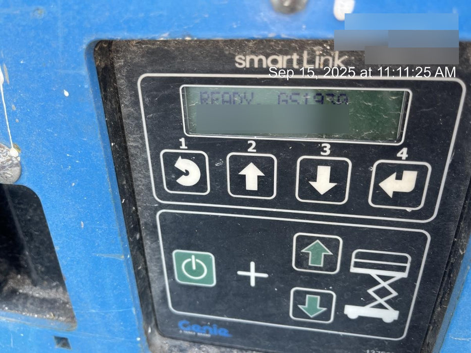 2019 Genie GS-1930 Fixed Rails with Chain Entry