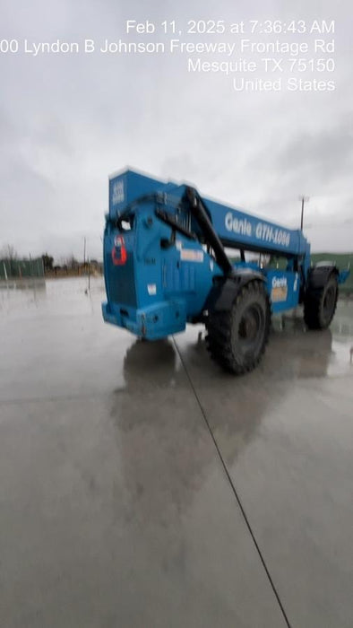 2017 Genie GTH-1056 Solid Tires, Open Cab