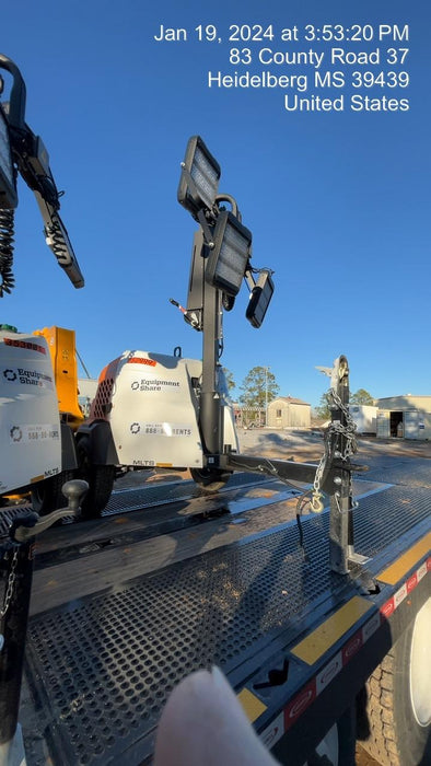 2023 Generac MLT2 Diesel, Flex Switch 120V Input, Powerzone Controller, (4) 320W LED Lights, 4kW Generator, 39.9 Gal Fuel Tank, 2" Ball, T3