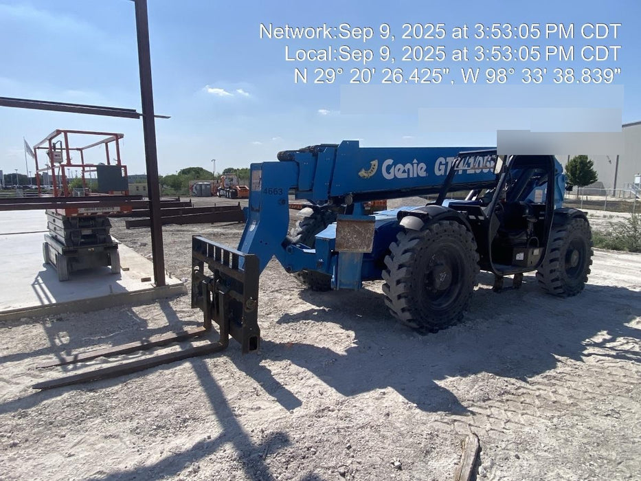 2017 Genie GTH-1056 Genie GTH1056, Solid Tires, 60" carriage, Light Kit, Open ROPS