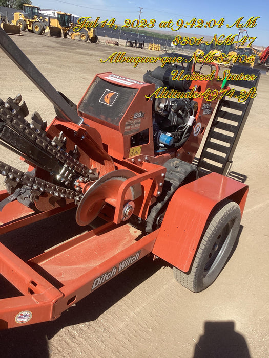 2023 DITCH WITCH C24XA