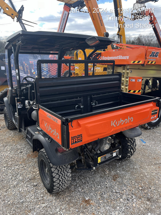 Kubota RTV-X1140W-H Plastic Canopy, Windshield Acrylic Clear, LED Strobe Light, Wire Harness Kit, Back up Alarm