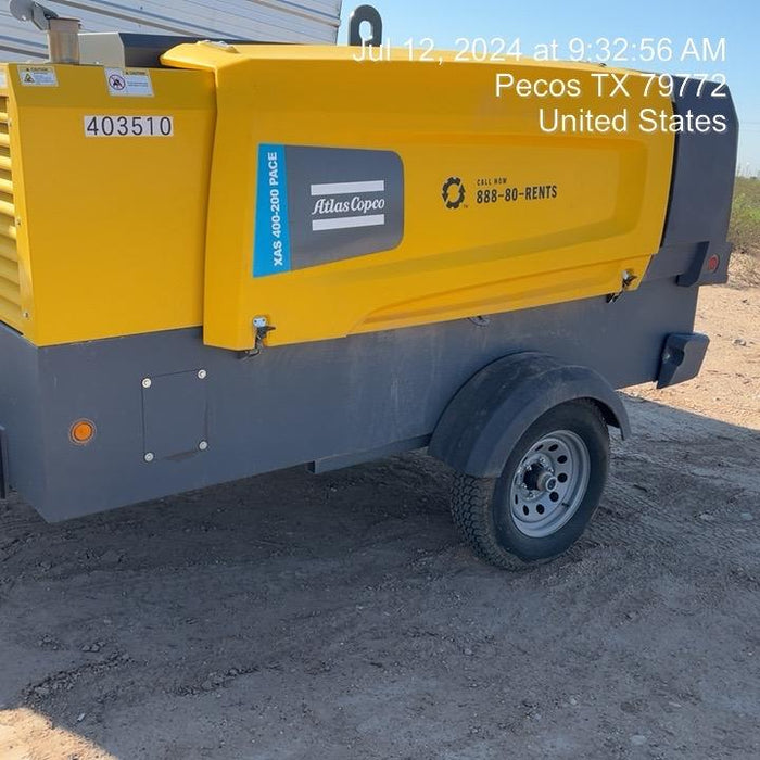 2024 ATLAS COPCO XAS 400-200 PACE PFF