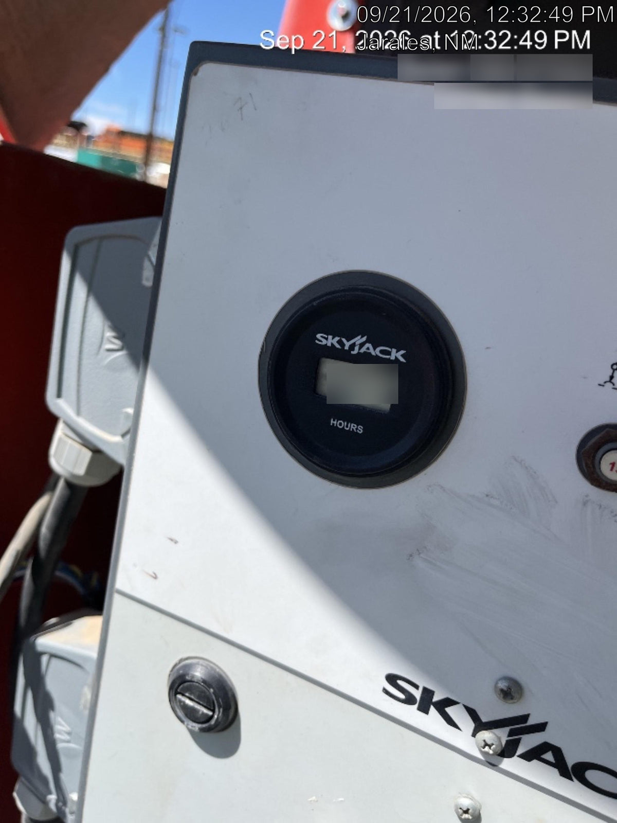 2019 Skyjack SJ66T SJ66T Glazier FF Tire Beacon