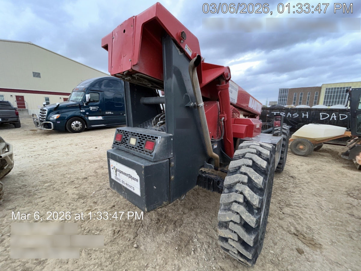 2018 Manitou MTA10055 Manitou MTA10055 - Canopy, Worklights, Beacon, 66" Carriage, 60" Forks, Solid Tires, Aux Hydraulics