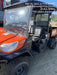 2022 Kubota RTV-X1140W-H Plastic Canopy, Windshield Acrylic Clear, LED Strobe Light, Wire Harness Kit, Back up Alarm