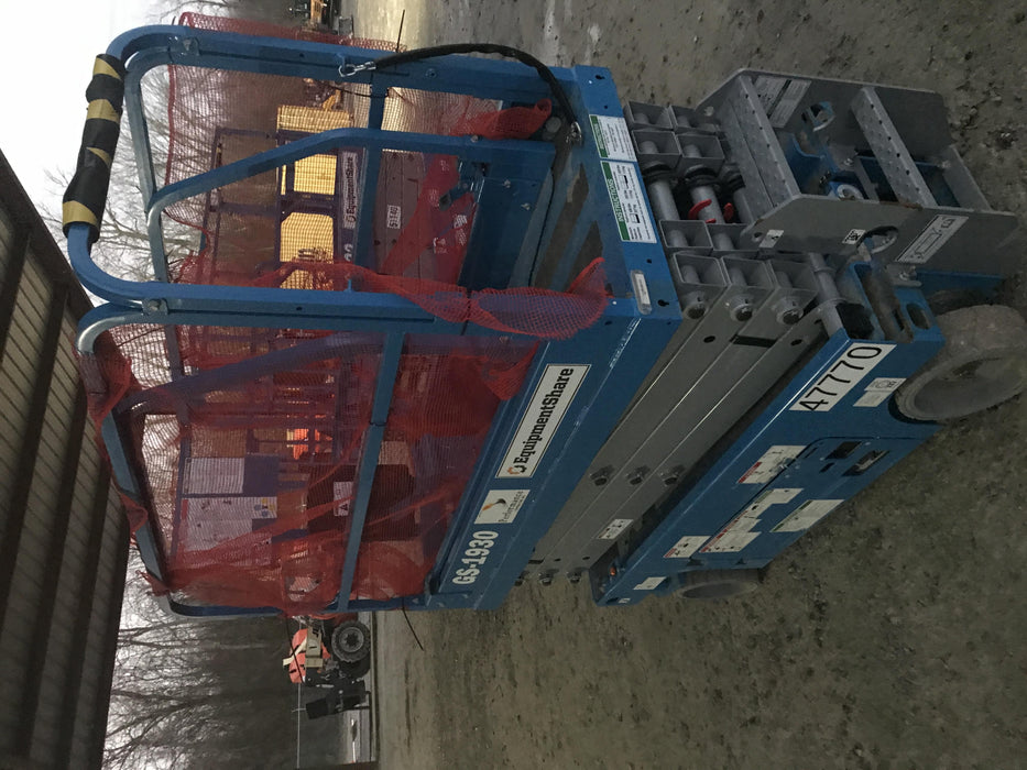 2019 Genie GS-1930 Fixed Rails with Chain Entry