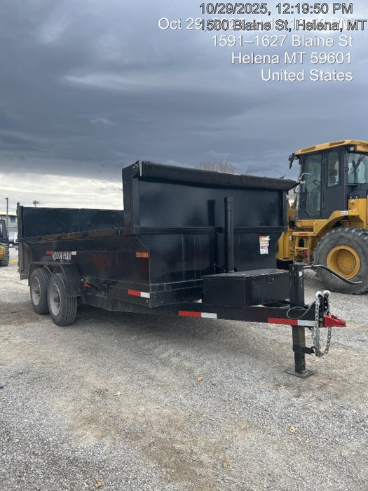 2025 TEXAS PRIDE TRAILERS DT714416KBP