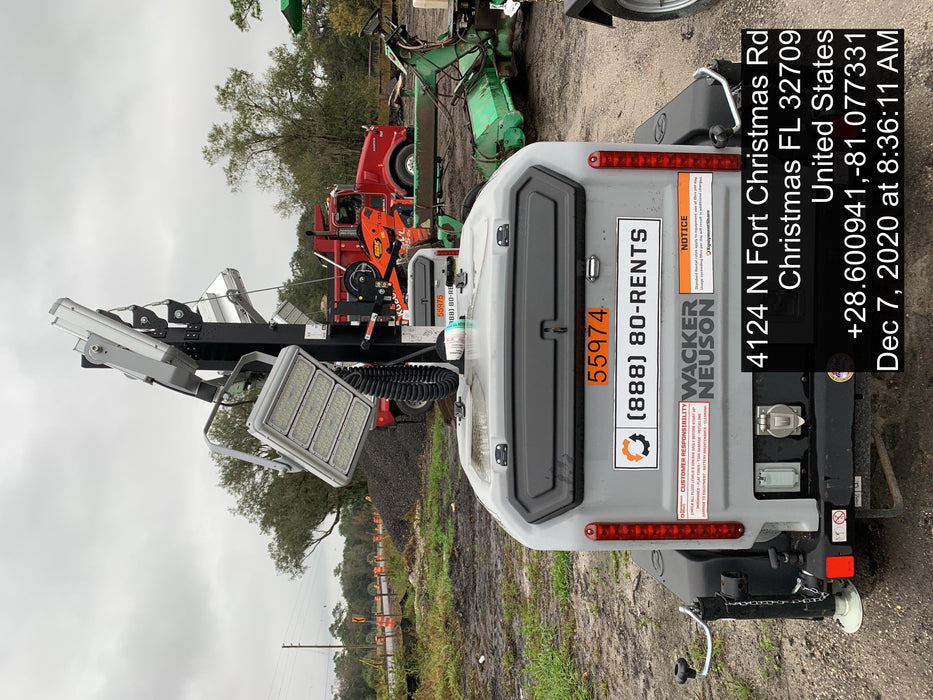 2019 Wacker Neuson LTV6K-LED Standard LED Towable Light Tower w/None