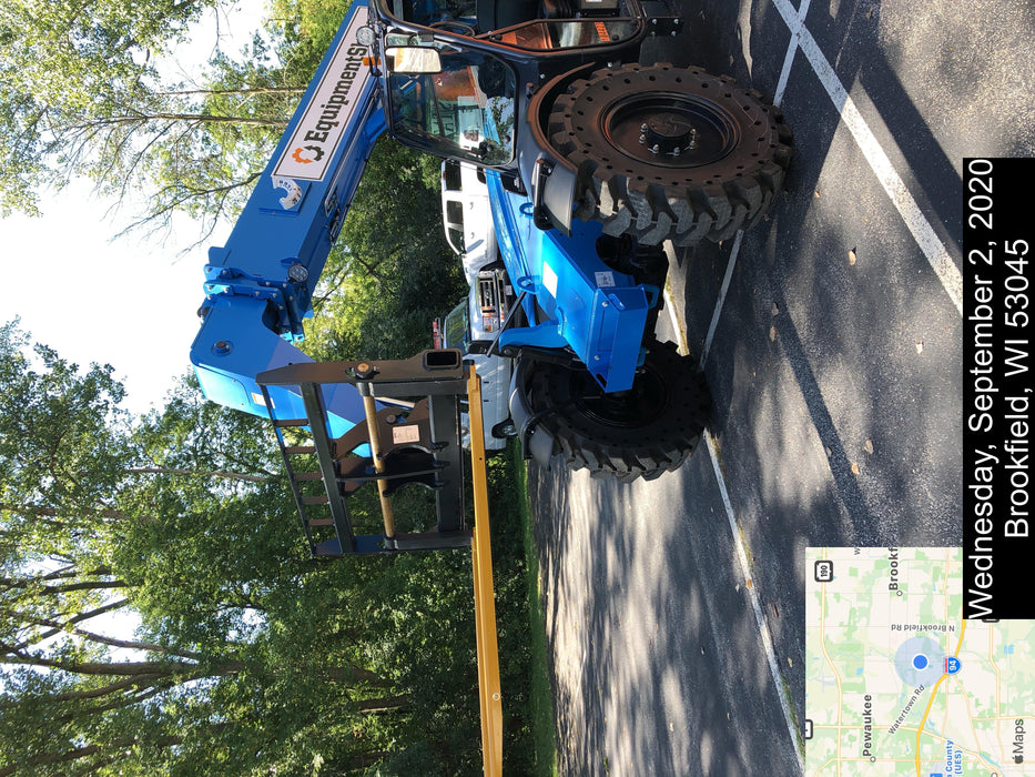 2020 Genie GTH-636 Cab/Heat/Air, Solid Tires, Work Lights, Beacon, Aux Hydraulics, Back up Alarm